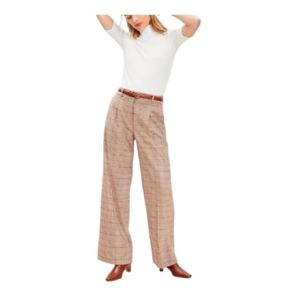 LOFT
Peyton Plaid Trouser Pants SZ (10)